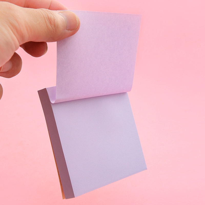100 Lembar Sticky Note Warna Pastel Untuk Buku Tamu