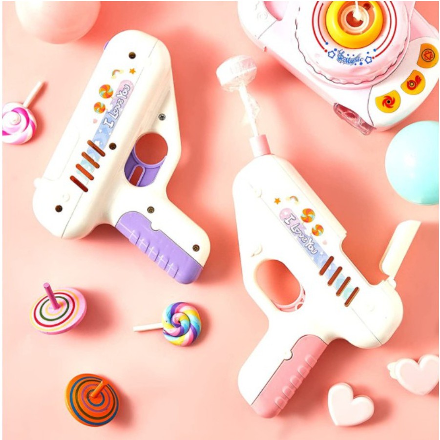 PISTOL TEMBAK PERMEN LOLIPOP UNICORN