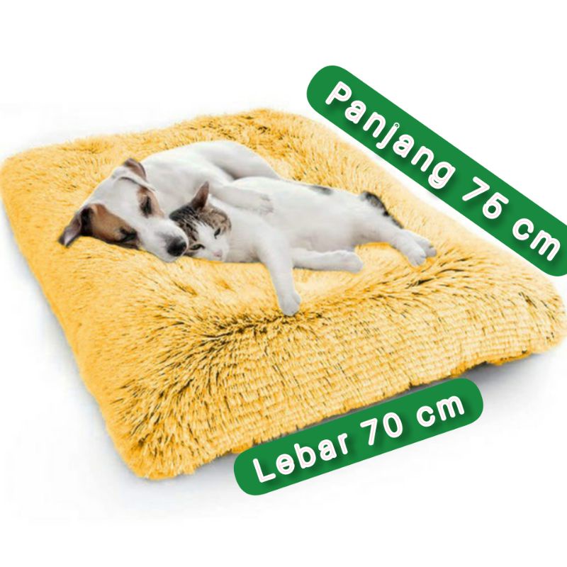 Ranjang/Kasur Desain Bantal Super Raksasa (Kucing dan Anjing) empuk anget dan mantul