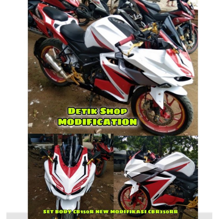 SET BODY CB150R NEW STREETFIRE MODEL CBR250RR FAIRING CB150R NEW COVER TANGKI CB150R NEW BODY BELAKA