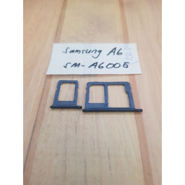 SIM TRAY SLOT TEMPAT KARTU SIM CARD HP SAMSUNG A6 SM A600G