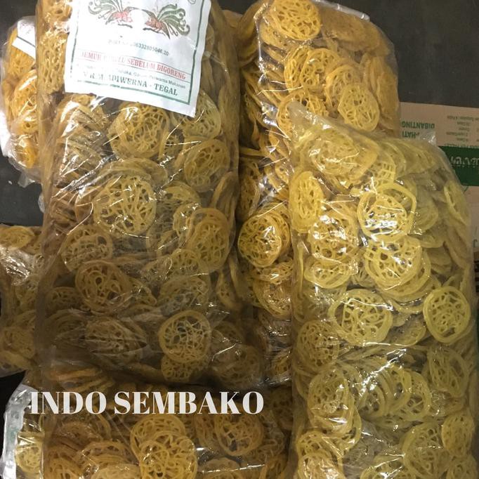 Kerupuk Mie Kuning Kecil 5Kg / Krupuk Mie Kuning Kecil 1 Bal / Kerupuk '