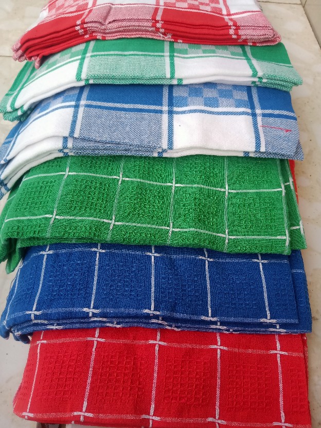 Kain Lap Dapur Piring Meja Jumbo Besar 60x60 | Lap Kotak | Serbet Dapur Serbaguna | Lap Tangan