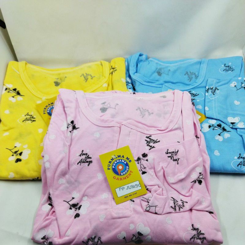 BABY DOLL JUMBO/SETELAN PANJANG/BAJU TIDUR-ALEXA