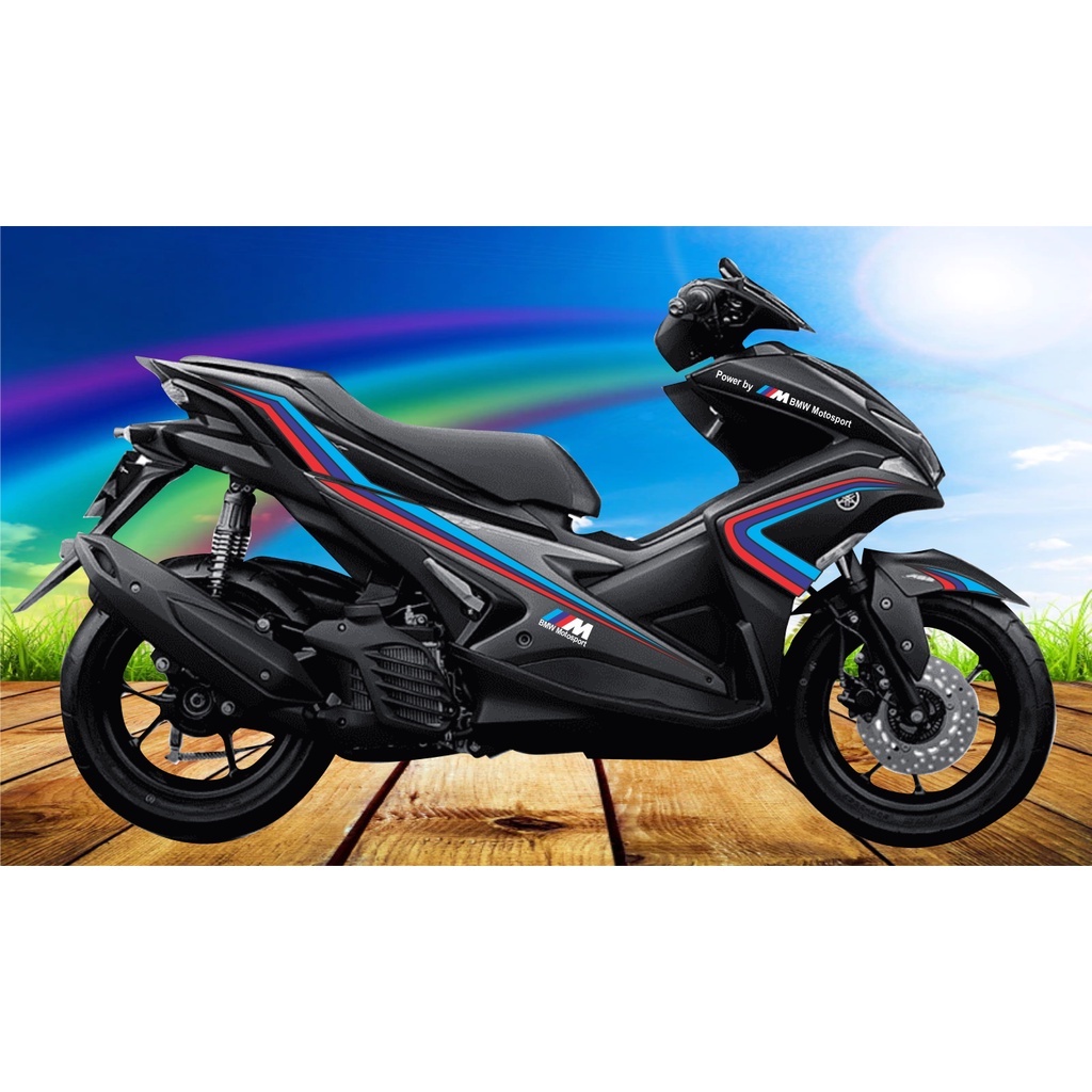 cutting sticker yamaha aerox livery bmw