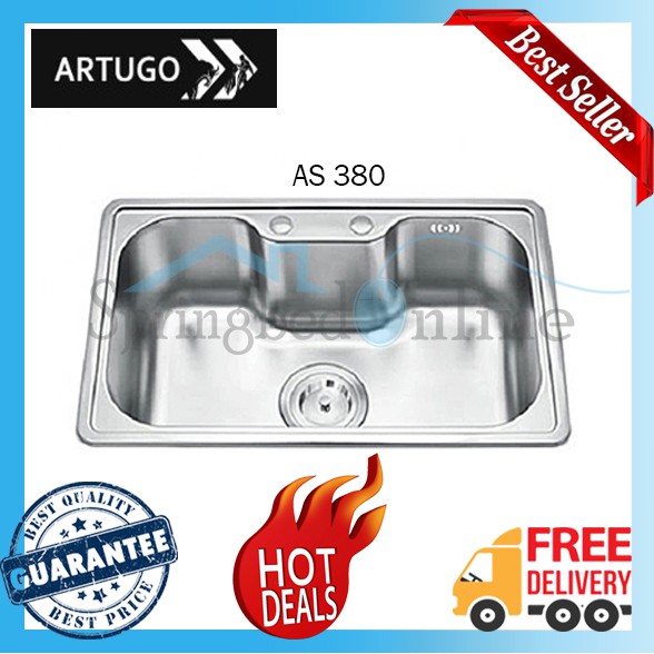 Kitchen Sink Stainless Steel ARTUGO Sink - AS 380