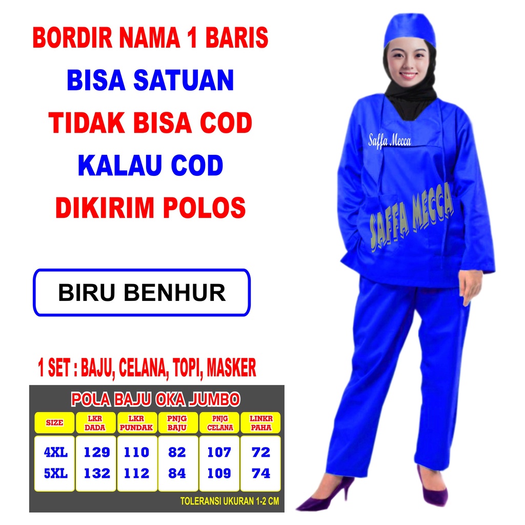 JUMBO BORDIR BAJU OKA  JUMBO BORDIR OKA  LENGAN PANJANG