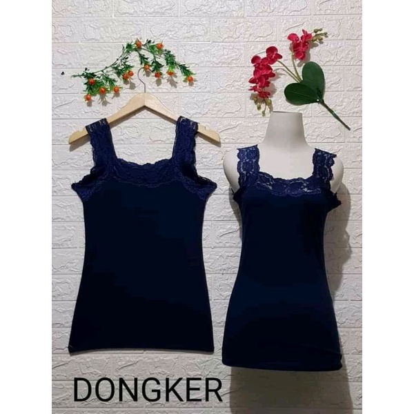 Tengtop Renda Tanktop Renda Tanktop Renda Jumbo