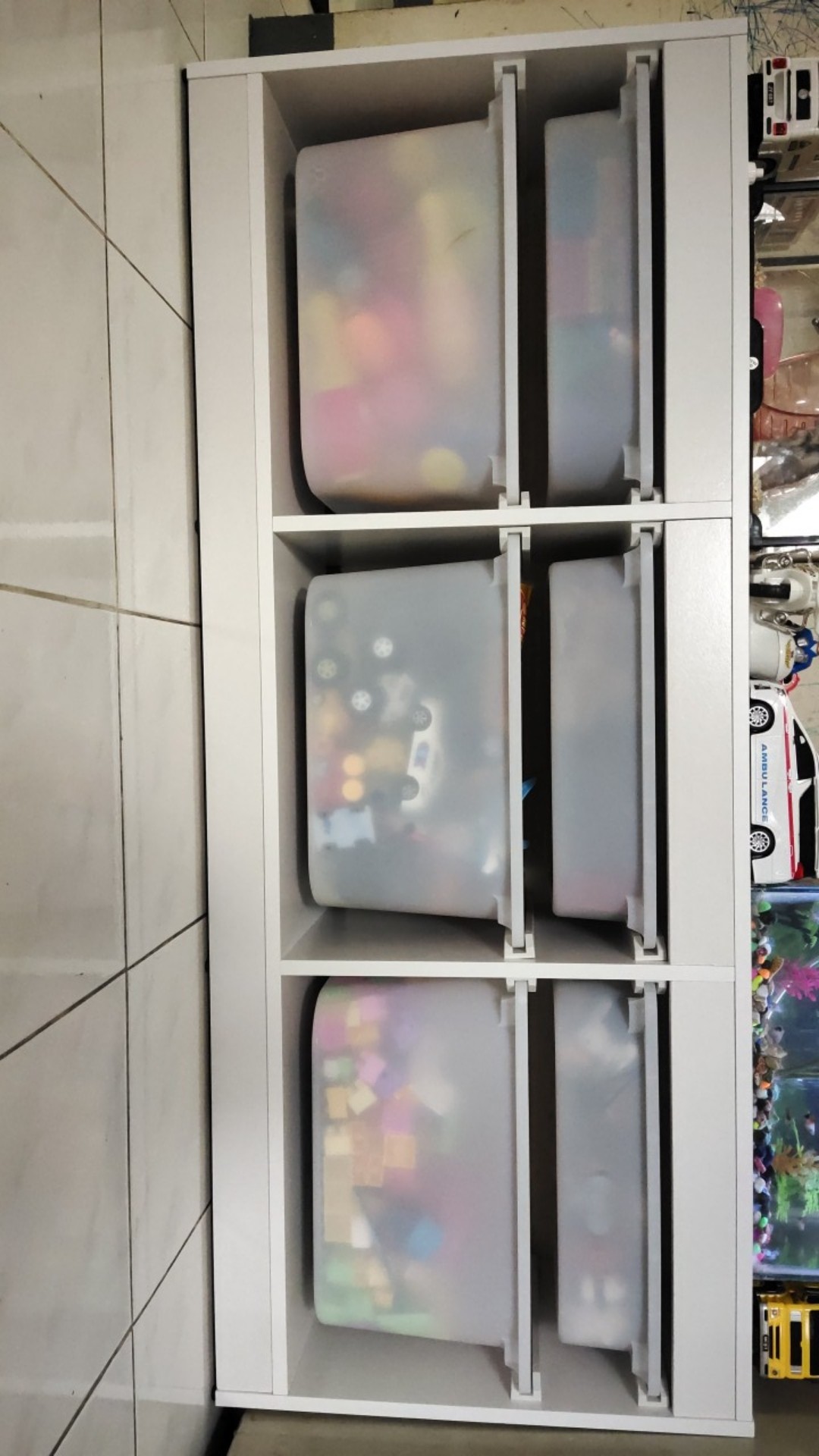 Natd_living - Rak Penyimpanan Mainan Anak Rak Multifungsi