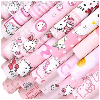 Stiker Dinding Motif Kartun Princess Kitty Tahan  Air  Untuk 