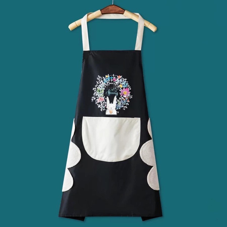 【GOGOMART】Apron Celemek Masak Anti Air &amp; Minyak - Motif Kelinci