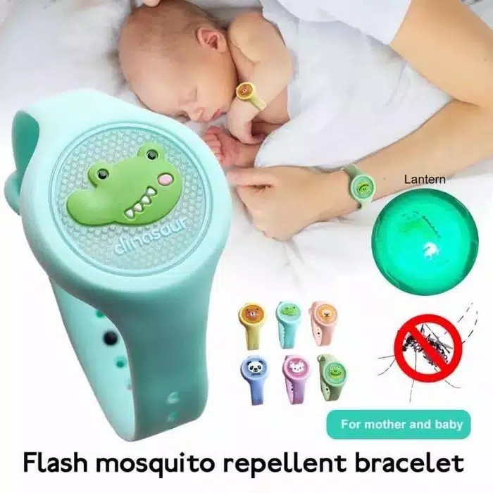 TokoPapin Gelang Anti Nyamuk Anak Bayi Jam Tangan Mosquito Pin Anti Nyamuk