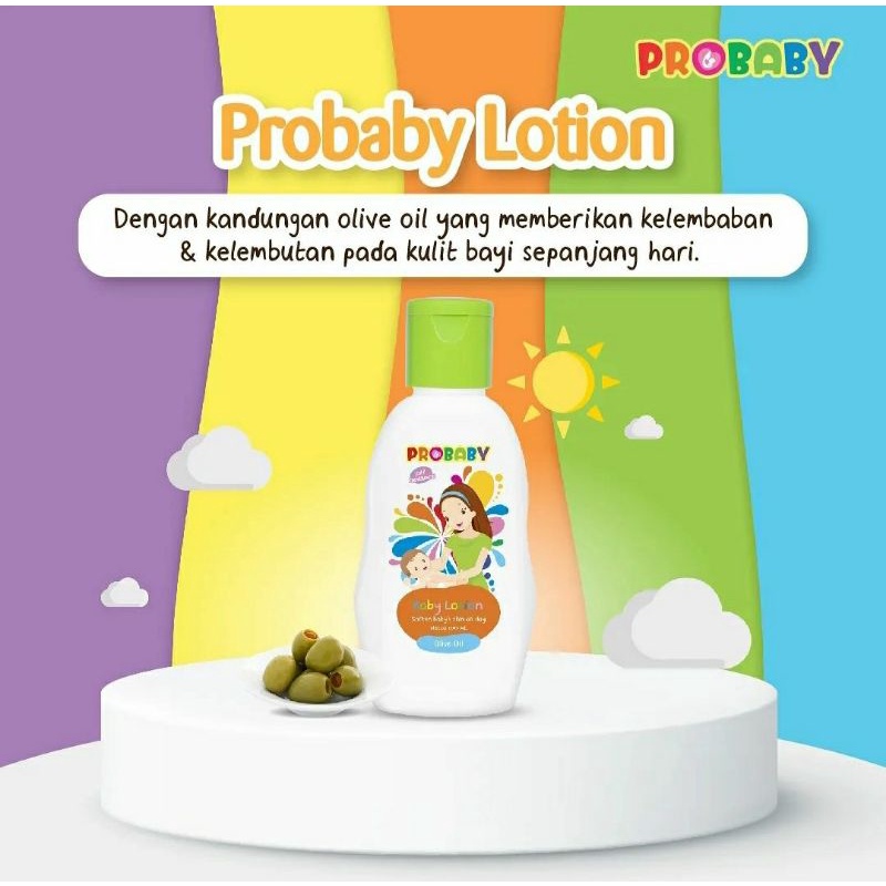 PROBABY Lotion 100ml / 200ml Losion Bayi Baby Body Lotion Pelembab Kulit Bayi