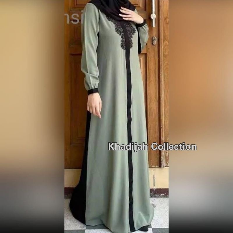 ABAYA KOMBINASI BY KHADIJAH COLLECTION