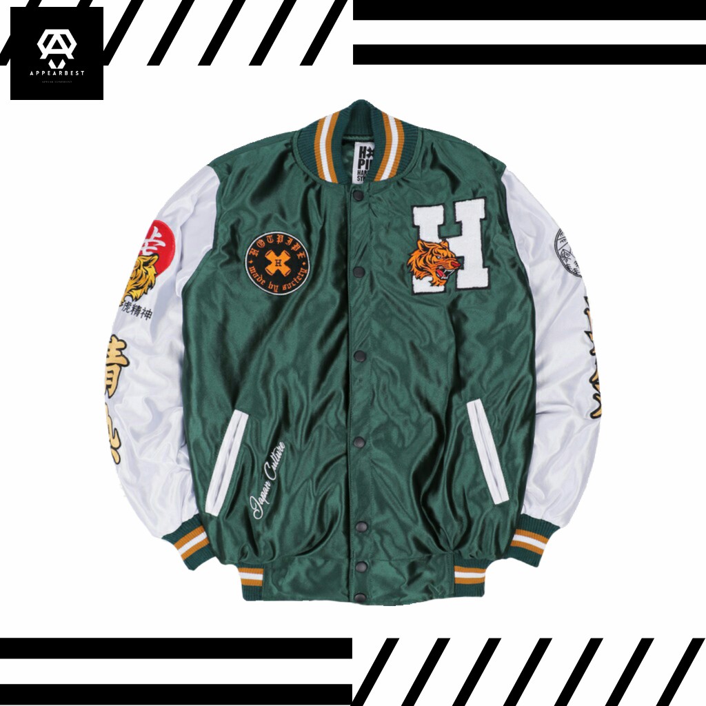 Jaket Varsity Baseball - Varsity Jacket - Tiger Wild - Jaket Varsity Murah Oiginal - Varsity Basic