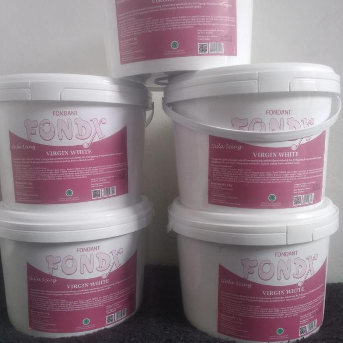 

Cuci Gudang Awal Tahun Fondx Fondant Virgin White 5Kg Big Sale