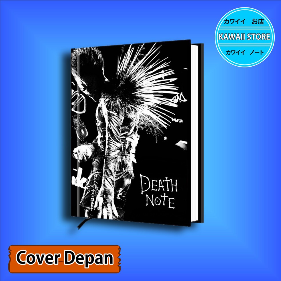 

Notebook / Pocket book Hard Cover Death Note CODE 7 uk A5 & A6 / Notes Book