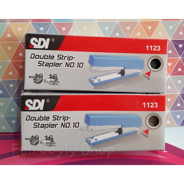 

STAPLER SDI 1123 HD10 ISI STAPLES JILID BUKU KERTAS FC HEKTER MURAH