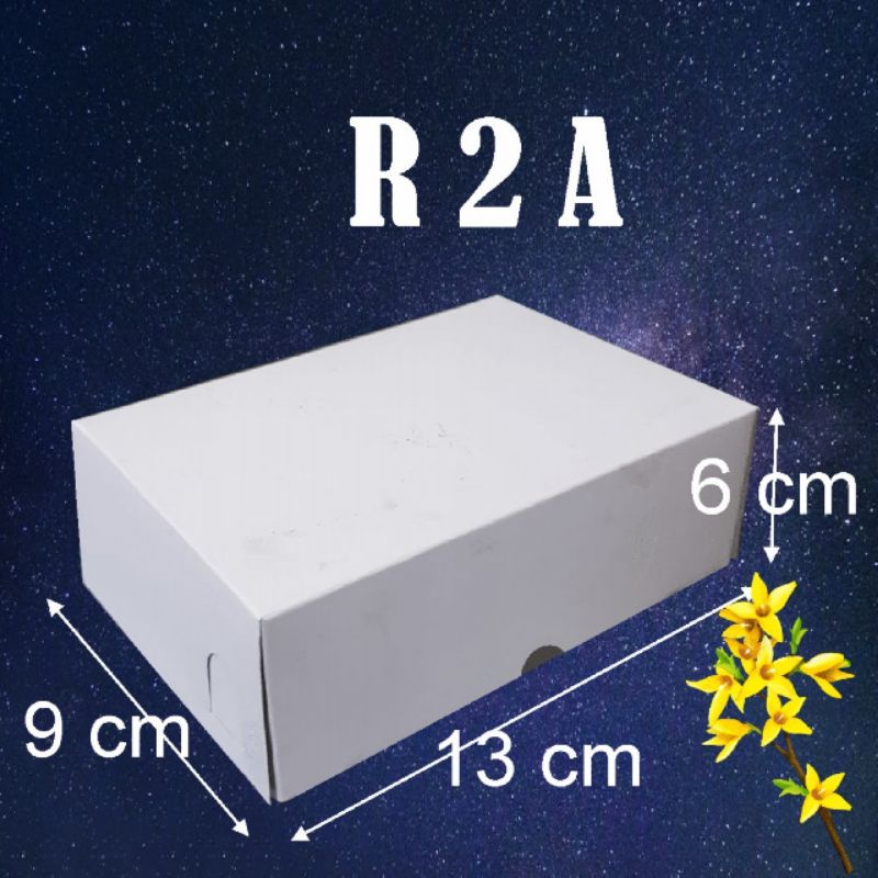 

R2A isi 50 lmb dos 13x9 Dos Kardos Kerdus Kotak Makanan Kue Roti