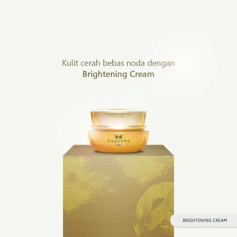 Hayyana Brightening Cream