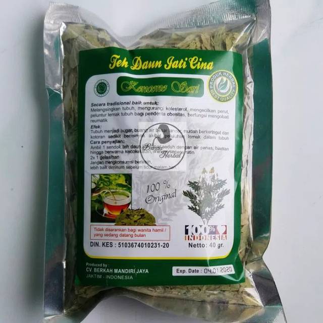 

Teh daun jati cina kecono sari