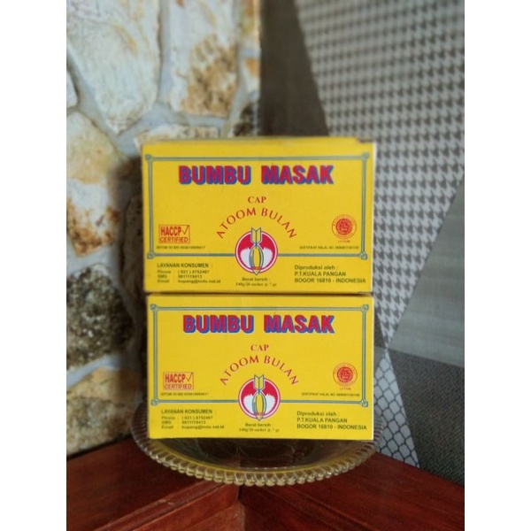 

BUMBU MASAK ATOOM BULAN ( 1 DUS / 70g x 20pcs)