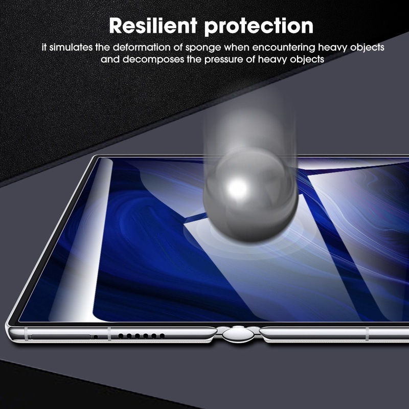 Film Hydrogel Pelindung Layar Bahan TPU Anti Sidik Jari Untuk Huawei Mate Xs 2