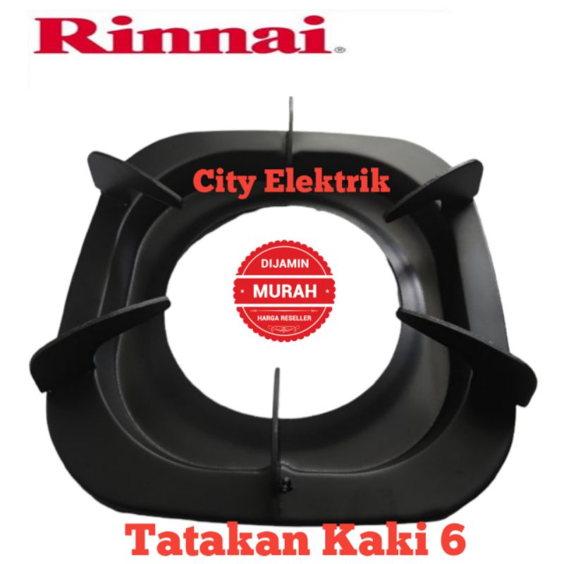 Tatakan Kompor Rinnai Dudukan Kaki 4 / Kaki 6 / Original Rinnai