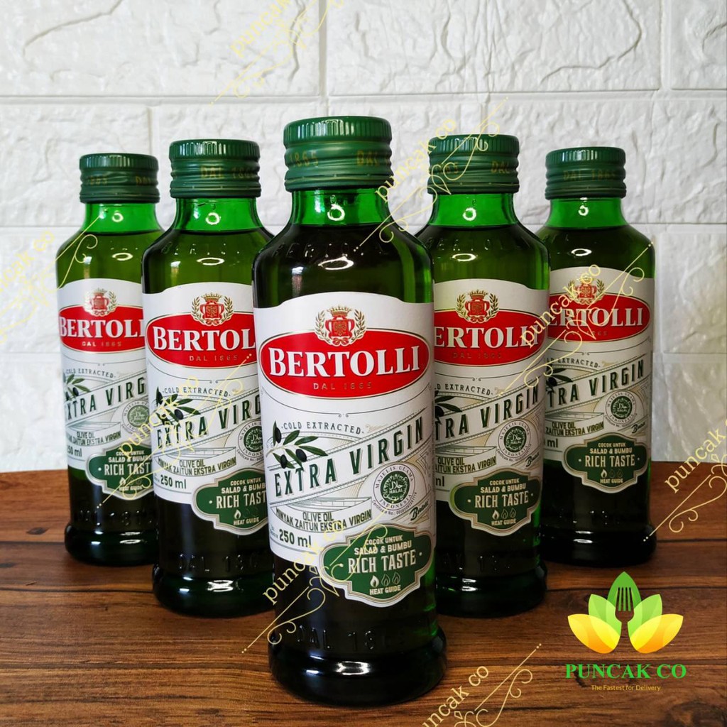 

BERTOLLI Extra Virgin Olive Oil 250 ML / Minyak zaitun murni / BEST SELLER