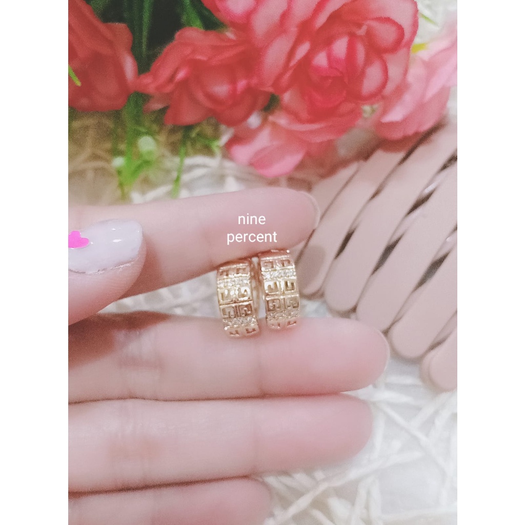 anting korea/anting hoop cantik n mewah perhiasan fashion bisa dipakai  anak dan dewasa