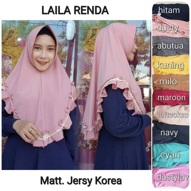 Hijab Instan Laila Renda