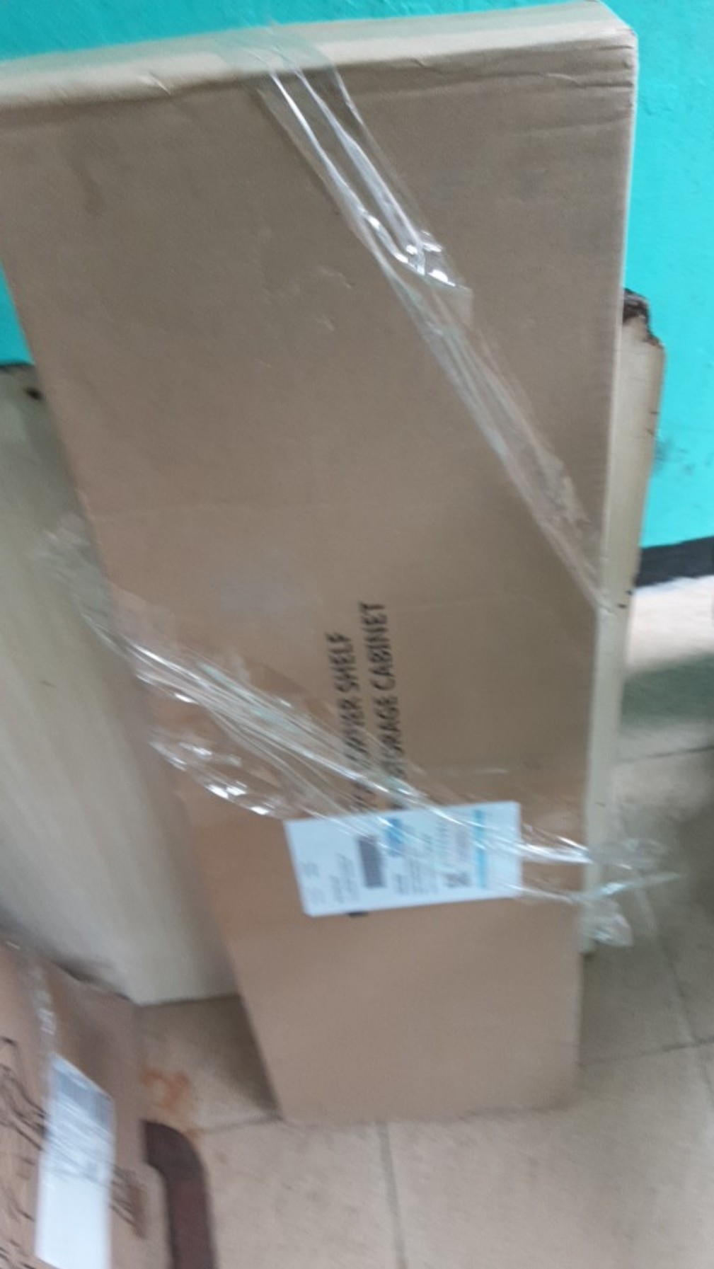 Rak Gantung Corner Toilet Organizer Tempat Sabun Shampoo Odol Kamar Mandi 83 X 26 X 6 Cm