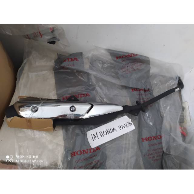 Knalpot Honda Supra x 125 helm in original