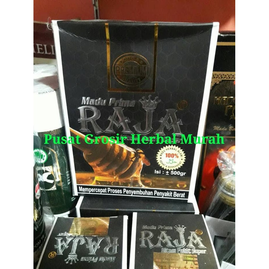 

Madu Prima Raja I Madu Hitam Pahit I Madu Hitam Super 500 Gram