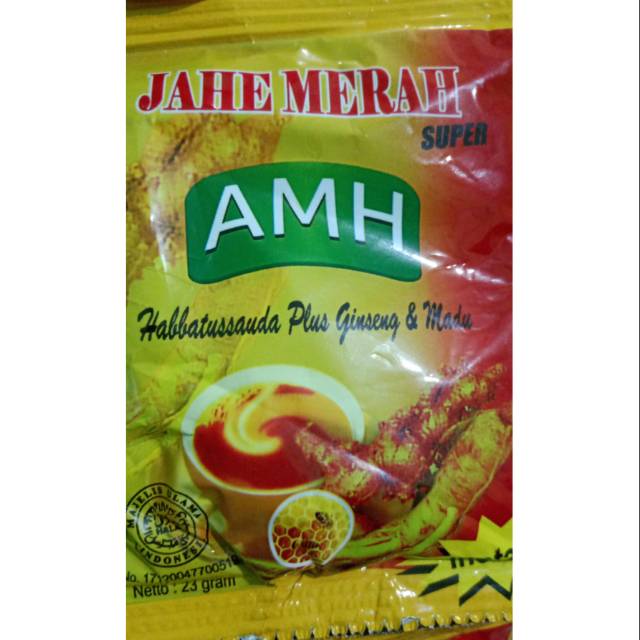 

Jahe Merah Instan/Jah Merah AMH