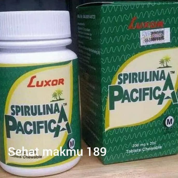 Sale Luxor Spirulina Isi 200.S Terbaru