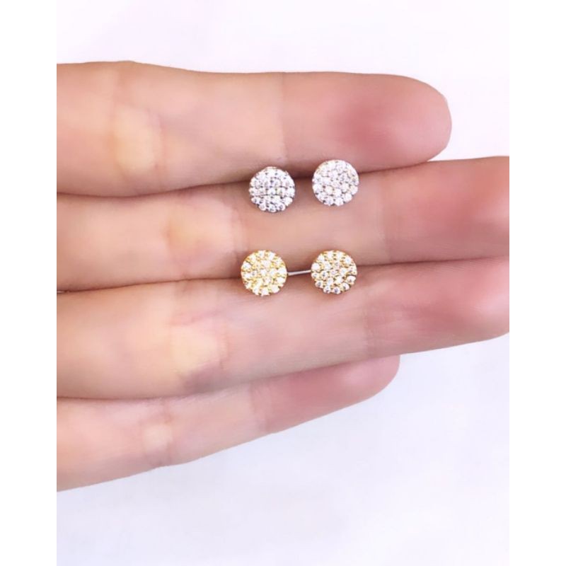 Anting Titanium Anti Karat Anting wanita Model simple dan Elegant