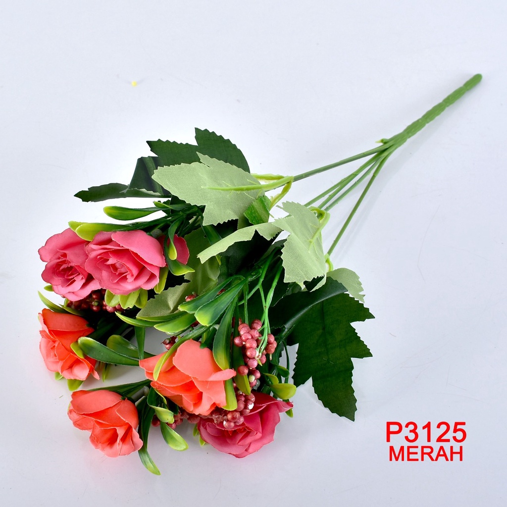 TIB COD P3125 ( 1 KILO BISA MUAT 28PCS ) BUNGA DEKORASI/BUNGA HIAS/BUNGA ARTIFISIAL/BUNGA IMPORT-5