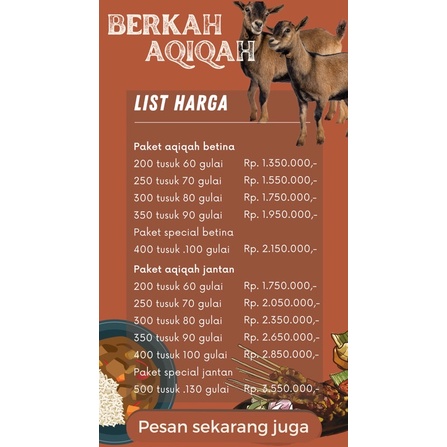 

Aqiqah termurah se Bogor