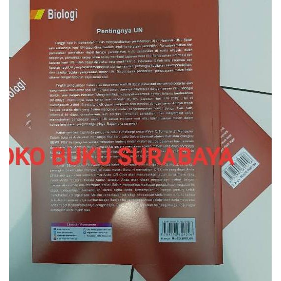((CUCI GUDANG)) Buku PR Biologi Kelas 10 Semester 2 - Siap Kirim