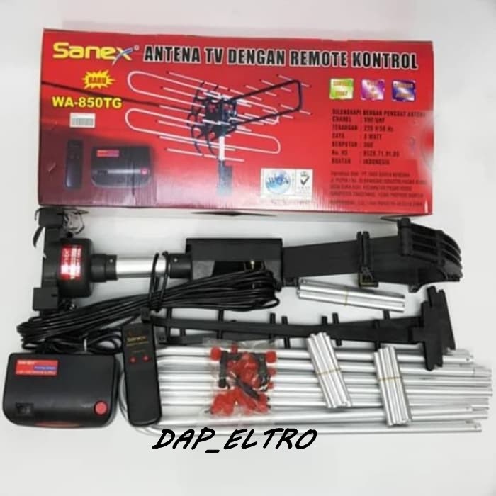 Sanex Antena Outdoor TV + Remote WA-850TG