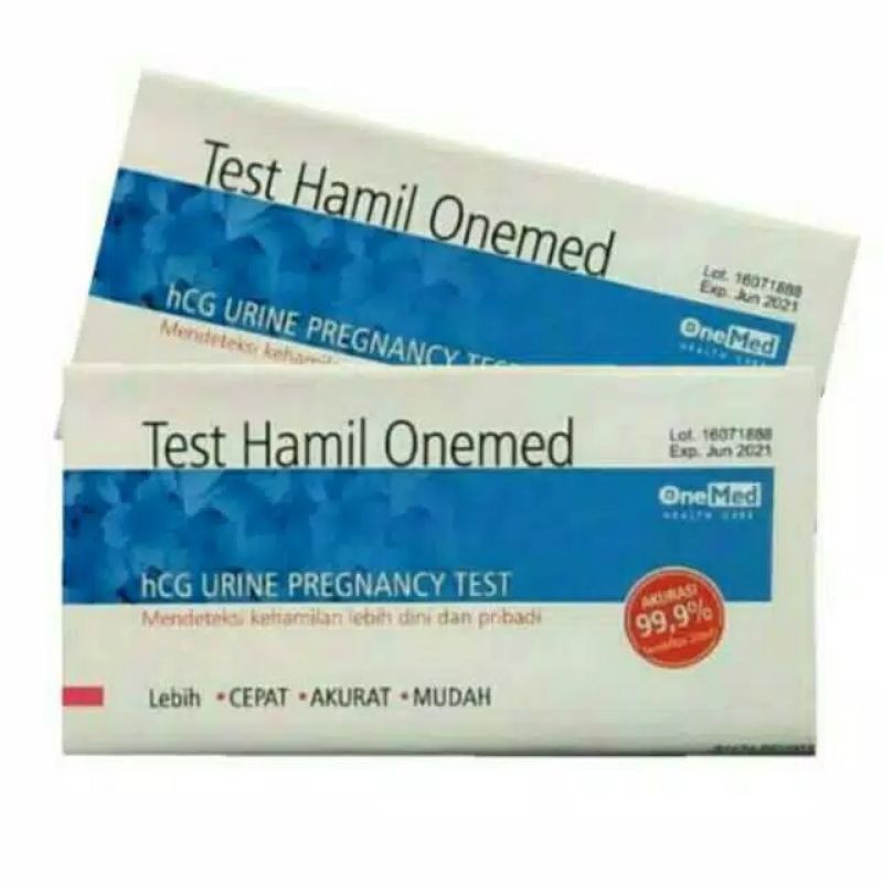 ALAT TES KEHAMILAN Merek Onemed - Onemed quick sure - HCG / TES HAMIL / TESTPACK / TESPEK