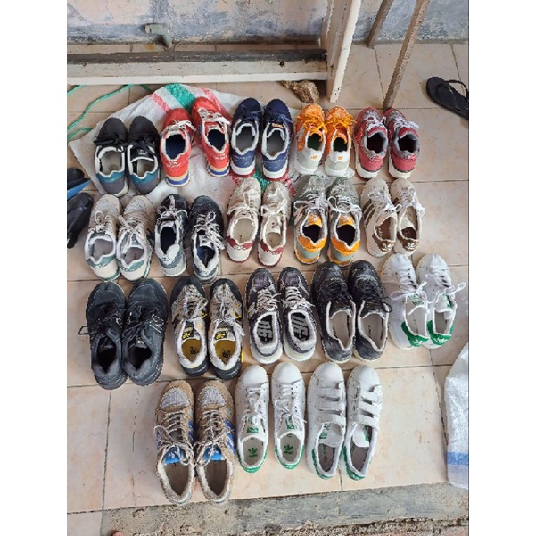 BORONGAN atau PAKET USAHA SEPATU SECOND ORIGINAL ISI 10pasang