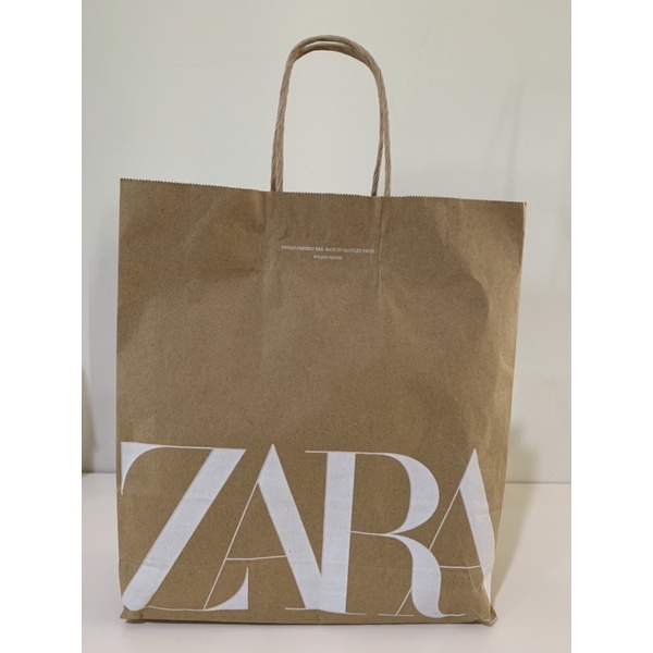 

paper bag zara original