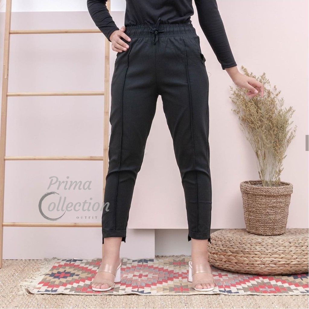 CELANA VILLY BAGGY PANTS KERUT