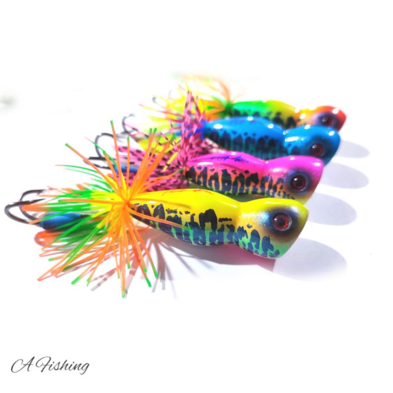 JUMP FROG POPER RJF LURE I UMPAN CASTING GABUS DAN TOMAN