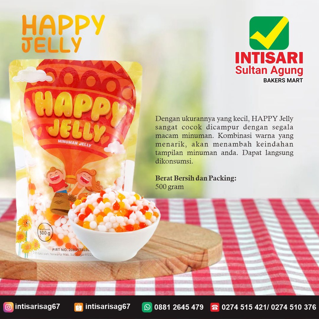

HAPPY JELLY 500 GR