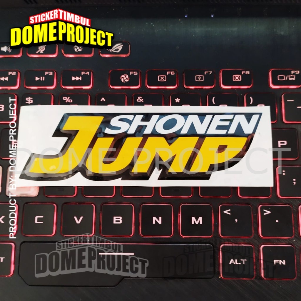 SHONEN JUMP STIKER CUTTING STICKER MOBIL OUTDOOR KUALITAS IMPORT AKSESORIS SEPEDA MOTOR