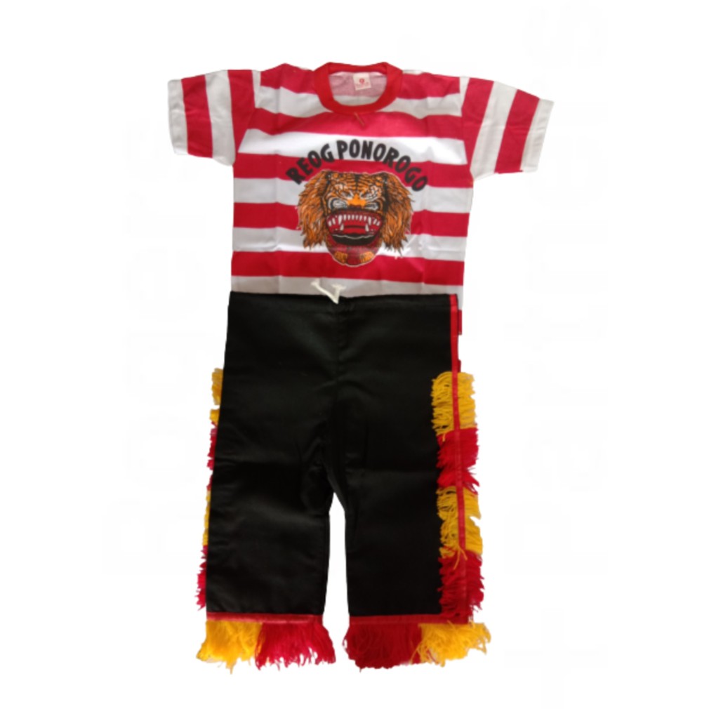 SETELAN BAJU REOG ANAK LAKI LAKI // KAOS REOG ANAK PONOROGO//