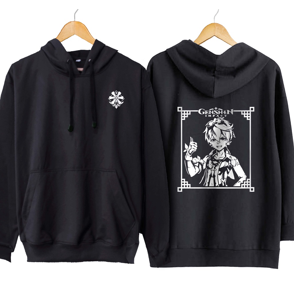 Jaket hoodie jumper japan game BENNETT mondstadt - GENSHIN IMPACT material cotton fleece